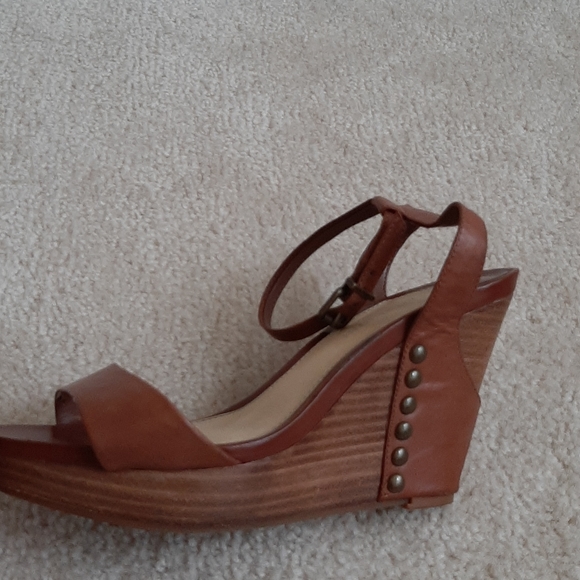 Gianni Bini Wedge Studded Sandals - Picture 5 of 7